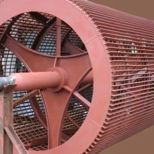 เครื่องฝัดทะลายปาล์มสด (Threshing Drum)